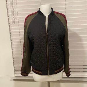 Embroidered Bomber Jacket